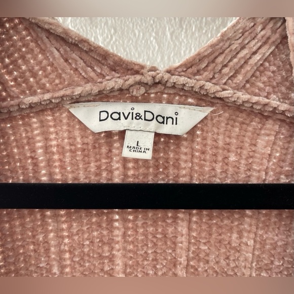 Tan Long Knit Cardigan - Picture 3 of 4